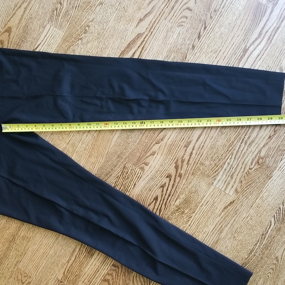 (4) Vince Camuto Classic Black Trousers Office Work Viscose Blend Skinny Work - Picture 7 of 10